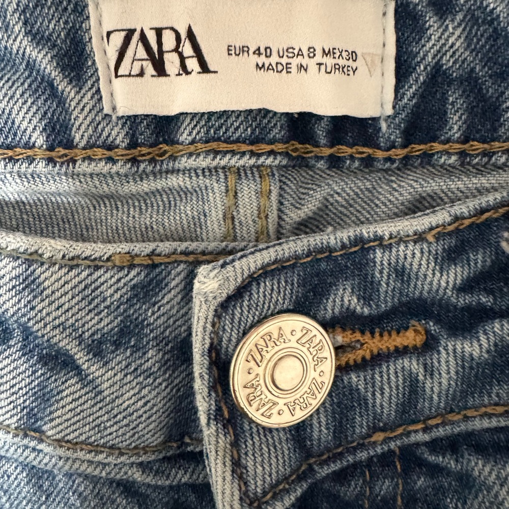 Zara Blue Denim Jeans